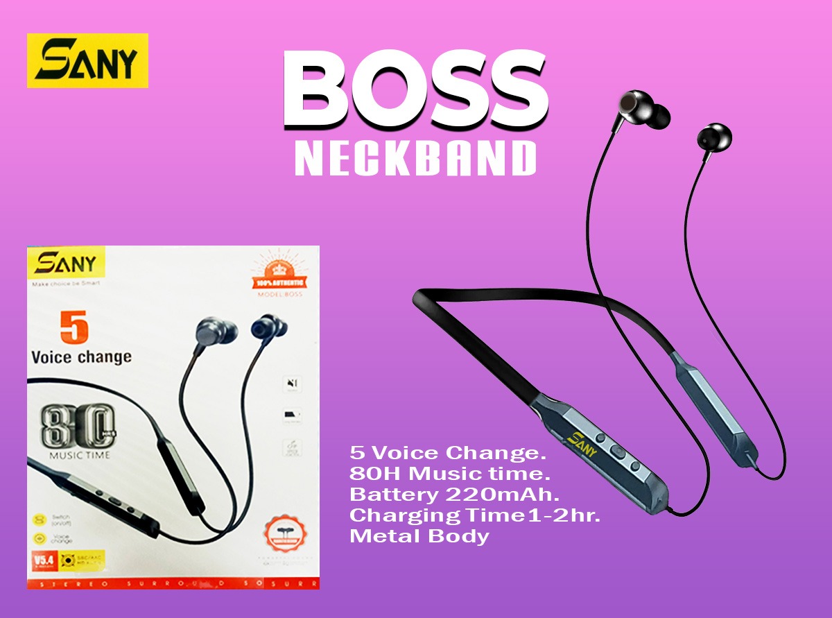 Neckband Metal 80Hour Boss
